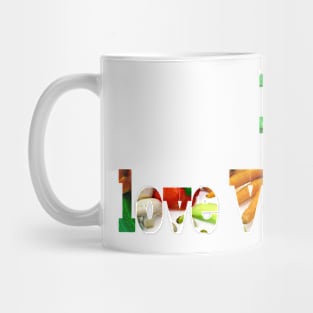 I love Veggies Mug